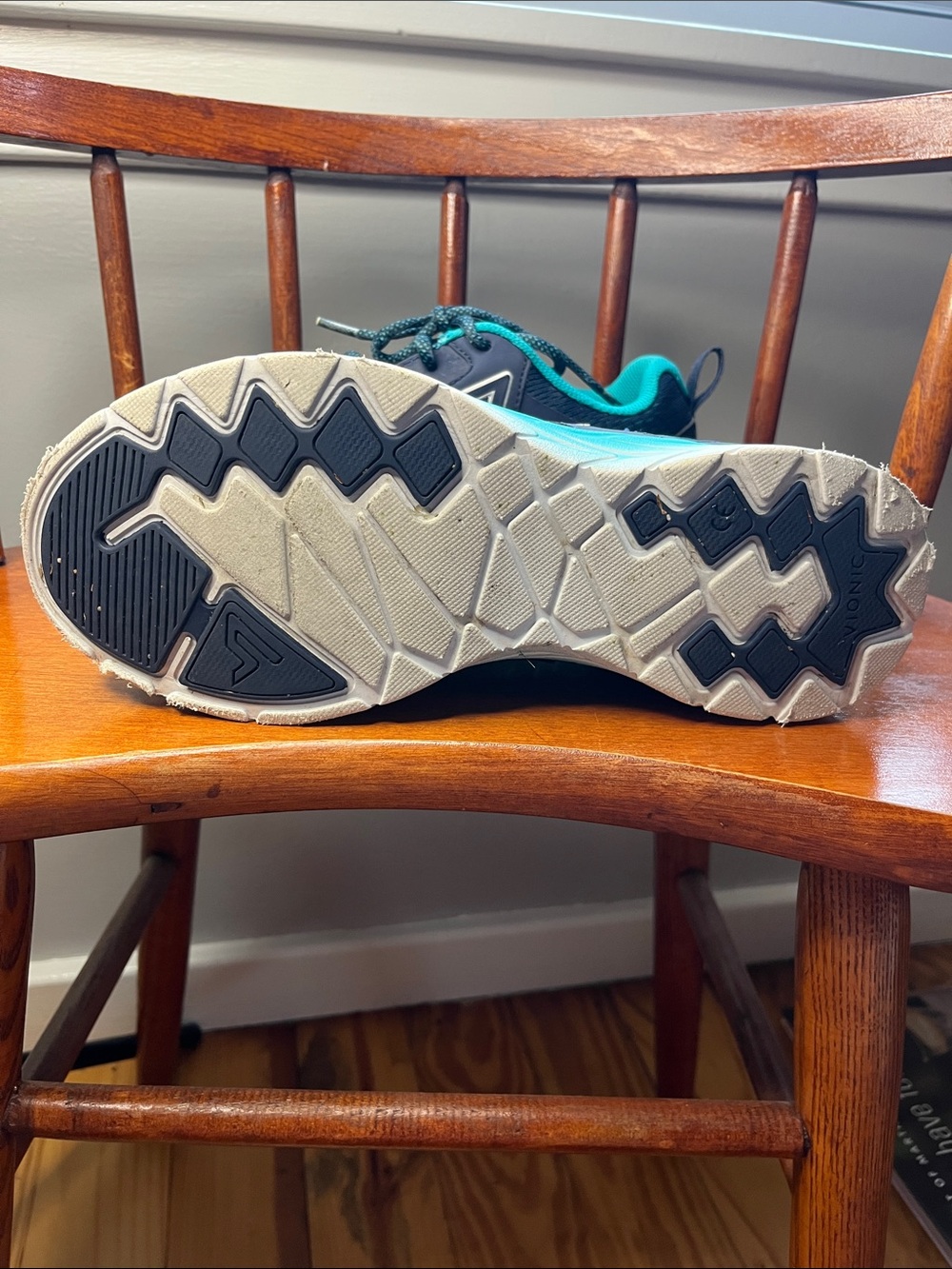 VIONIC Brisk Miles Women’s Sneakers Blue Teal Ombre Athletic Walking Shoes 8.5 - Picture 9 of 11